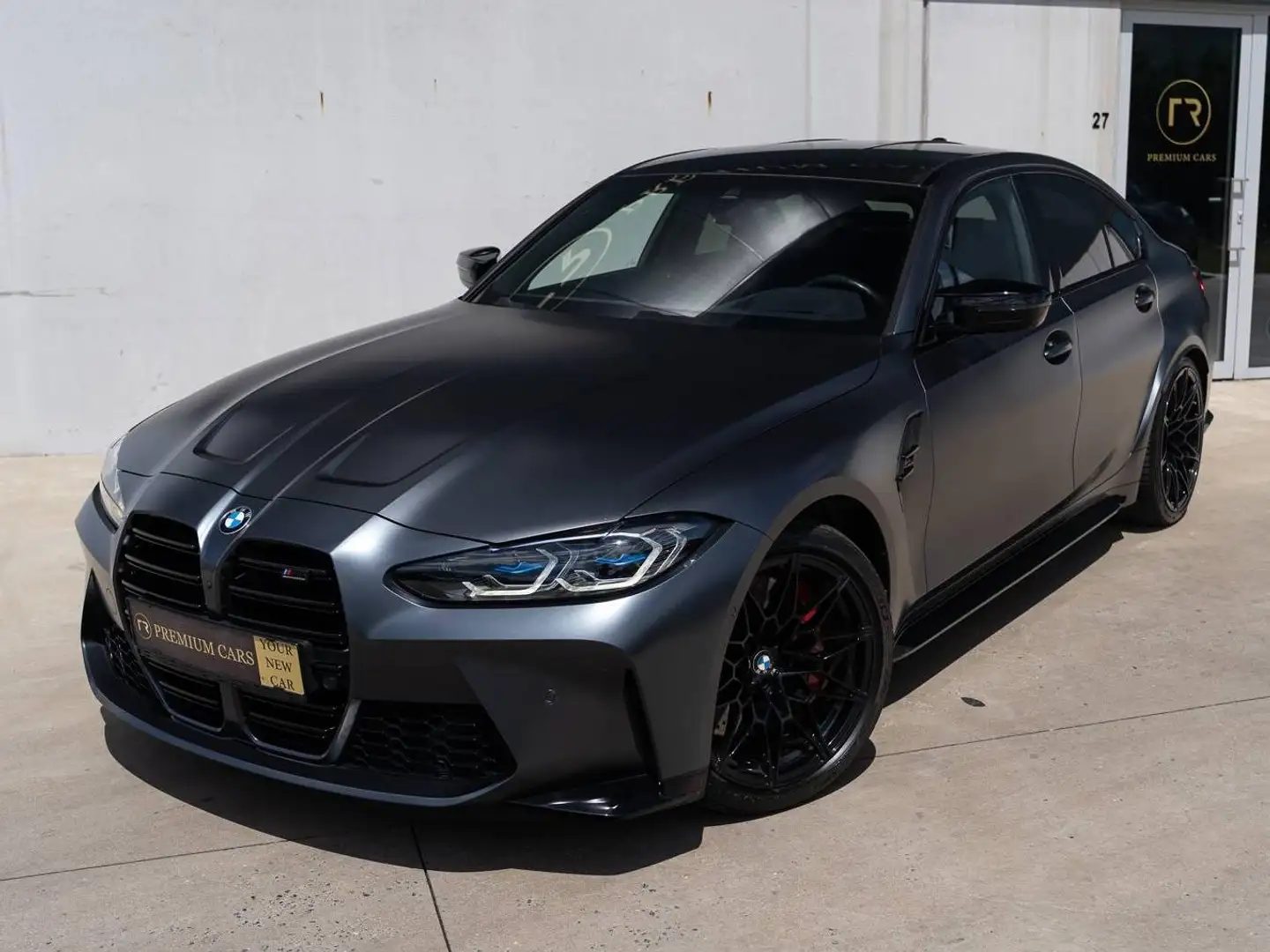 BMW M3 xDrive l Competition l Frozen Dark Grey l Individual l Carbon roof l Display Key l Memory Seats l H/K l Laser l Head-up